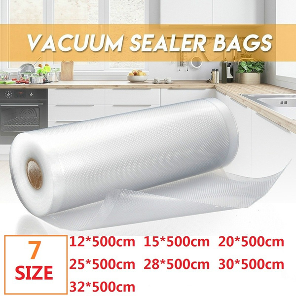 Kitchen Vacuum Sealer Bags Reusable Rolls Fresh-keeping Food Saver Storage Bag 