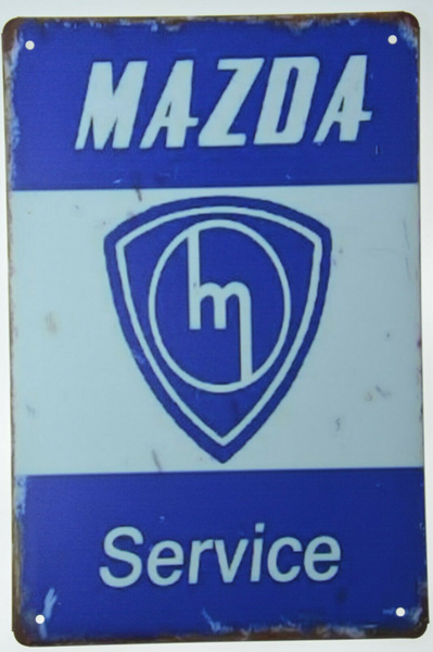 Mazda MX5 Miata 360 Garage Service Repairs Sales Retro Metal Tin Sign 8x12" NEW 