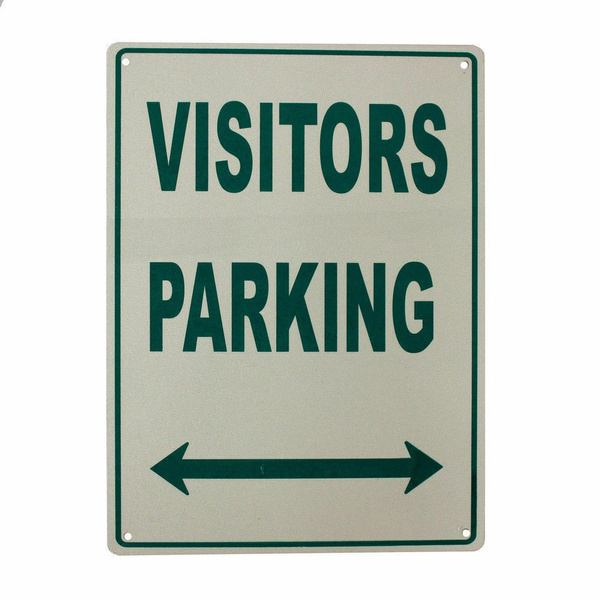 Details about   Warning Notice VISITORS CAR PARKING ONLY 200x300mm Metal Guest Park Traffic Sign 