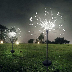 Decor, Grass, fireworklight, Garden