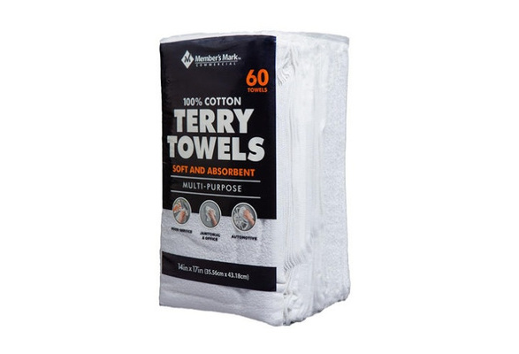 Member's Mark Terry Towels - 60 pk.