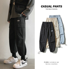 Fashion, koreanversion, Casual pants, pants