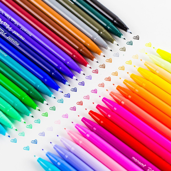 Monami Plus Pen 3000 Water-based Gel Pens Colored Hook Line Pens Gel Pen  Writing Graffiti Notes Canetas Stationery