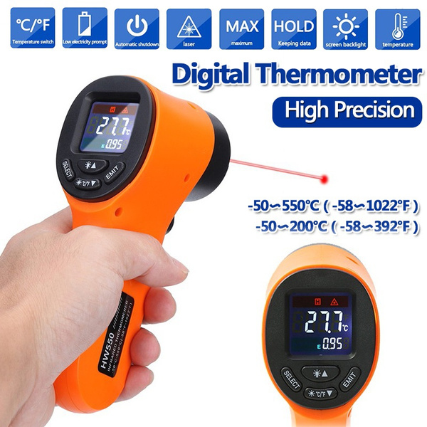 Thermometer Infrared Digital Non Contact Meat Food Cooking Temperature Laser  Gun