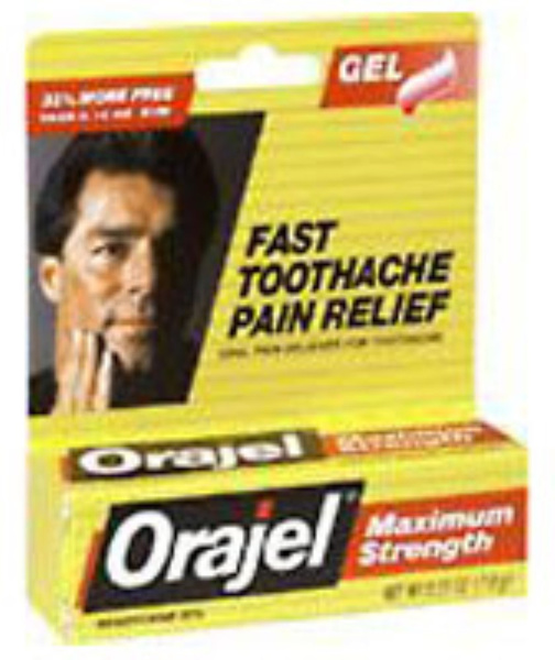 Orajel Maximum Toothache Relief Gel 0.25 Oz By Orajel Wish