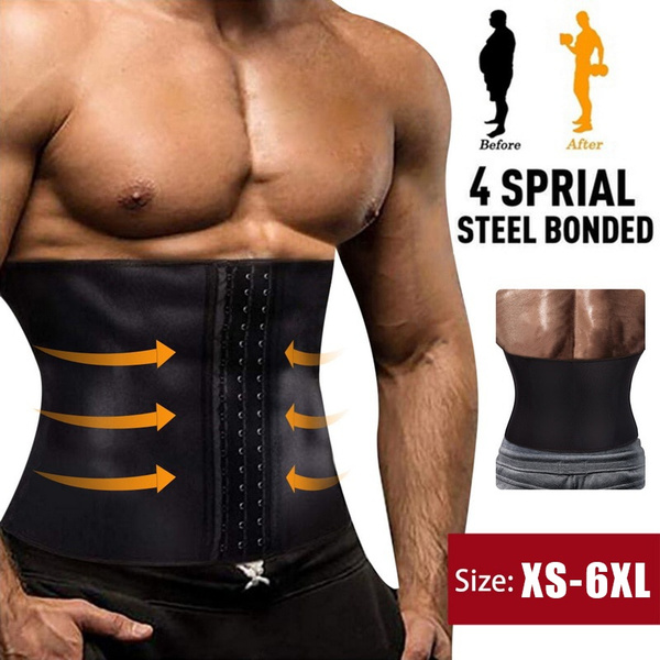 Men Body Shaper Waist Trainer Slimming Control Panties Male