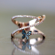 cute, DIAMOND, Jewelry, Silver Ring