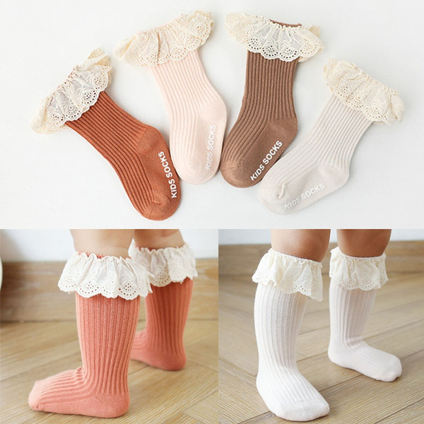 kids lace socks