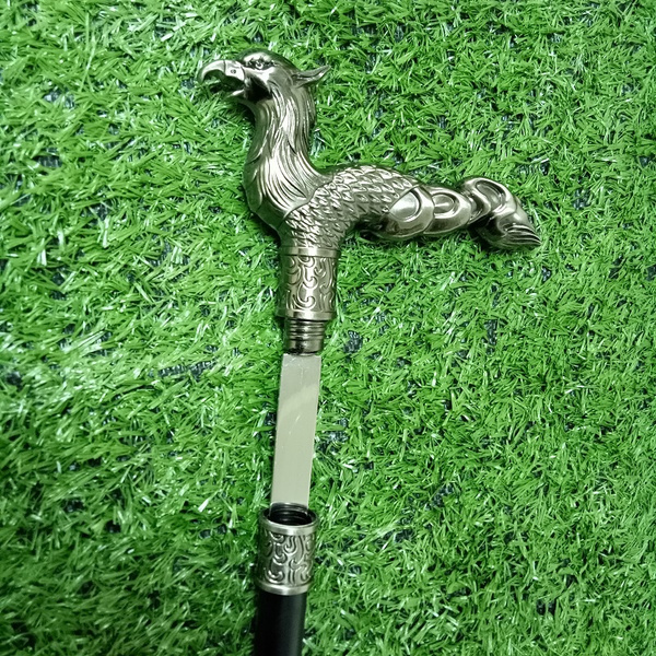 Two Sections Walking Stick Cane 2021 Fashion Party Walking Canes Elegant Hand Crutch Vintage