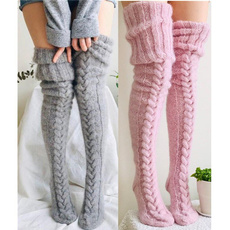 womanstocking, Cotton Socks, partysock, knittedstocking