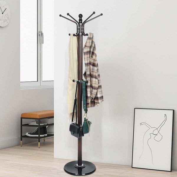 cheap metal floor clothes hanger standing