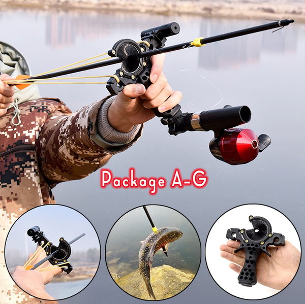 Outdoor Multifunctional Shooting Fish Slingshot Set Hunting