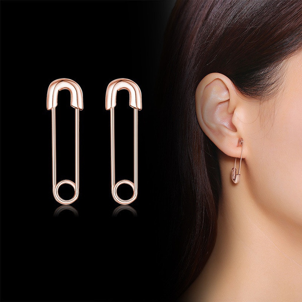 safety hoop earrings