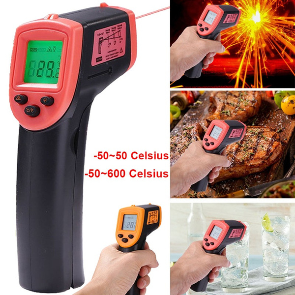 Non-Contact Infrared Kitchen Thermometer Household BBQ Meat Milk