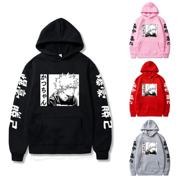 My Hero Academia Bakugou Katsuki Printing Hoodies | Wish