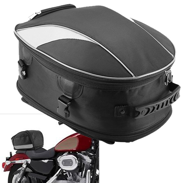 Universal Expandable Waterproof Motorcycle Tail Bag Luggage Touring
