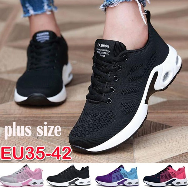 Women's Athletic Walking Shoes Casual Breathable Mesh Comfortable Work