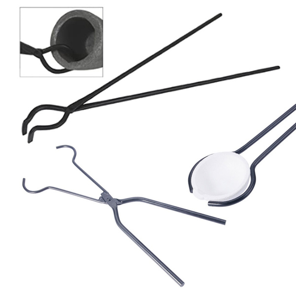 DIY Crucible Tongs Hinge Style Gold Melting Furnace Holder Clamp Gold