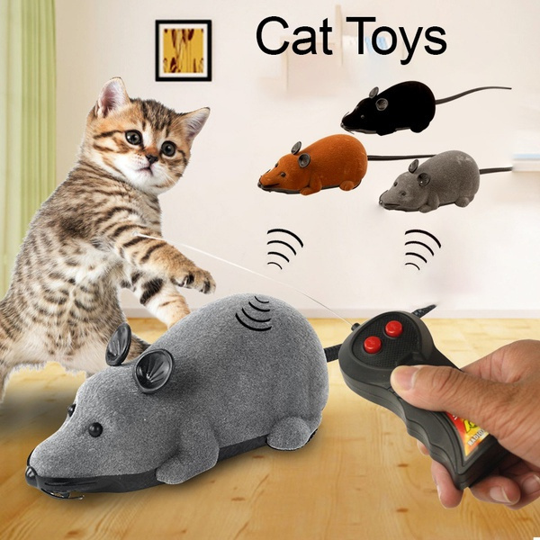 mouse remote control cat toy