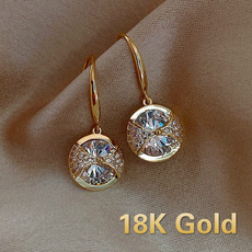 DIAMOND, Dangle Earring, Jewelry, Gifts