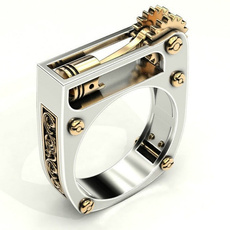 ringsformen, Geometric, Jewelry, 925 silver rings