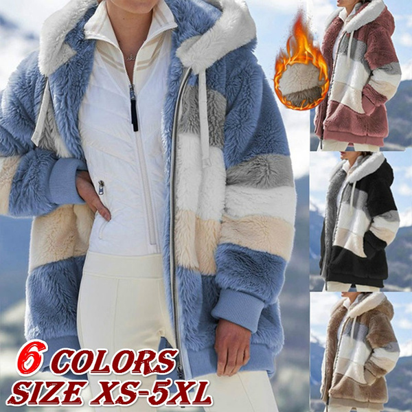 Patchwork winter best sale warm jacket