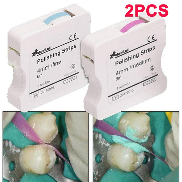 2021 New Dental Polishing Strip 4mm Resin Tooth Interdental Sanding