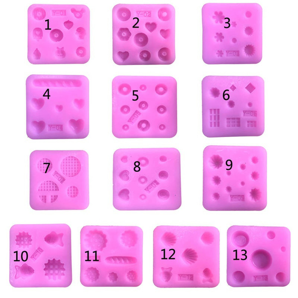Resin Mould Jewelry Food, Silicone Molds Jewelry Mini