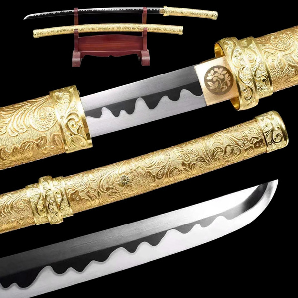 Traditional Katana  Handmade Japanese Katana Sword Pattern Steel