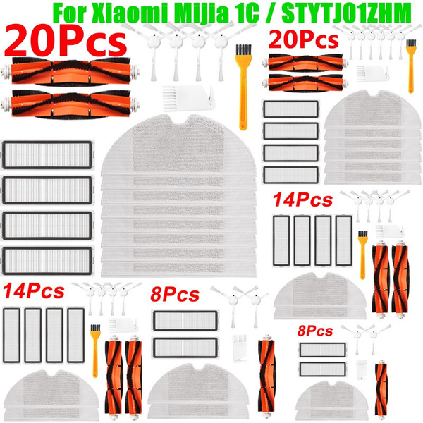Main Brush Side Brush Parts for XiaoMi Mijia 1C / STYTJ01ZHM Mop Cloth  Robot Vacuum Cleaner Replacement Accessories | Wish
