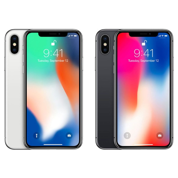 Apple iPhone X - 256GB / 64GB - Space Gray / Silver - GSM Unlocked