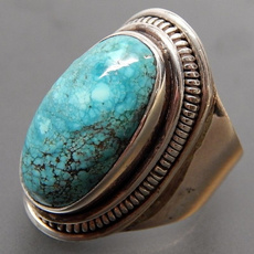 Sterling, Turquoise, Engagement, 925 sterling silver