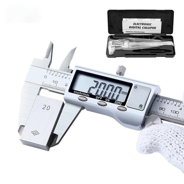 Electronic Digital Caliper Vernier Caliper Gauge Micrometer Measuring ...