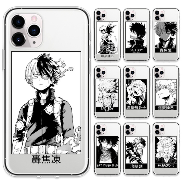 My Hero Academia Anime Phone Cases for Coque Iphone 12 Pro Max