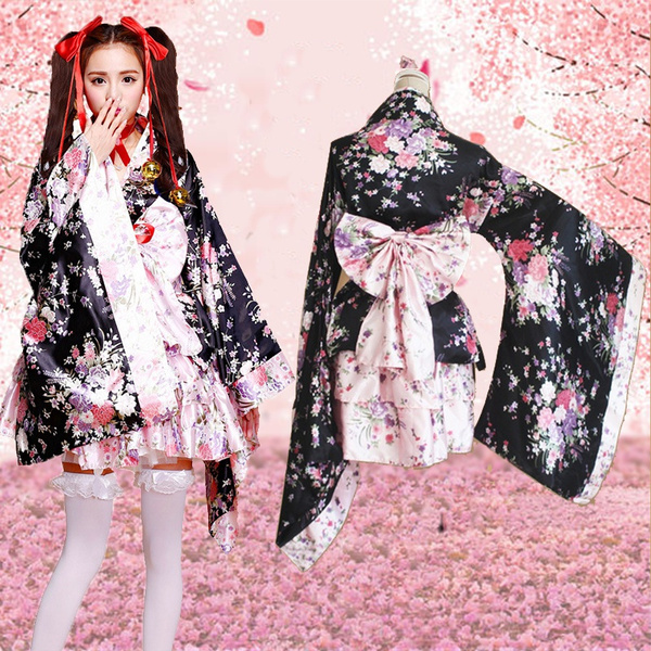 Cherry Cosplay Anime Clothing Kimono Women Japanese Yukata Female Women Kimono Cardigan Shirt Women Traditional Japanese Kimonos | Wish Cherry Cosplay Anime Clothing Kimono Women Japanese Yukata Female Women Kimono Cardigan Shirt Women Traditional Japanese Kimonos | Wish