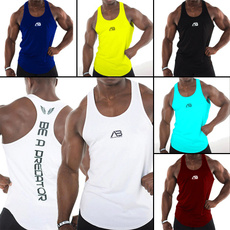 bodybuildingvest, sleevelessgarmentformen, Shirt, men clothing