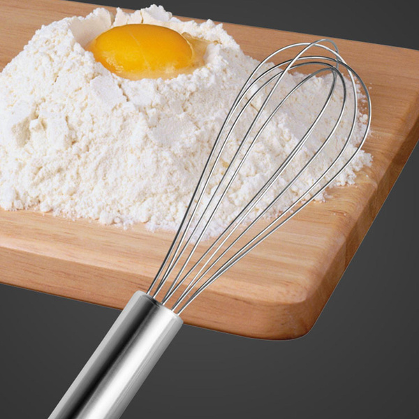 Stainless Steel Whisks Wire Whisk Set Kitchen wisks for Cooking, Blending,  Whisking, Beating