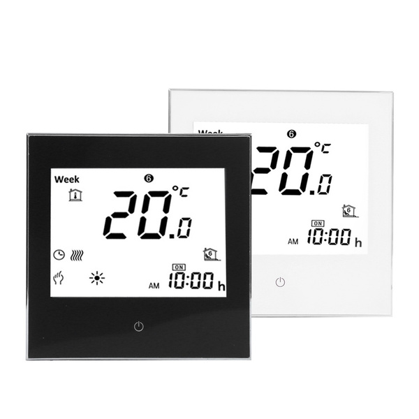 3A AC110‑230V Thermostat Heating Room Thermostat, Touching Screen ...