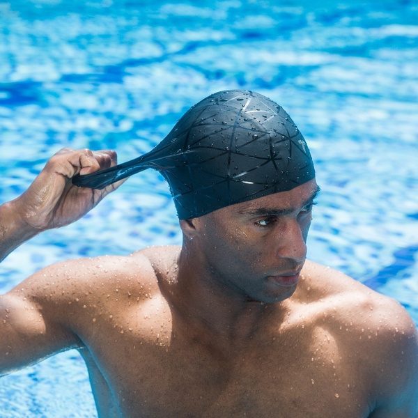 Swimming Cap Diving Hat Men Women Long Hair Waterproof Swim Pool