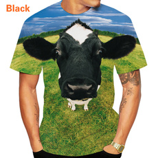 Funny, Shorts, animal print, cow