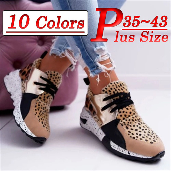 Leopard print wedge shoes hot sale