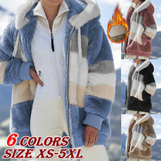Casual Jackets, Plus Size, fur coat, Ladies