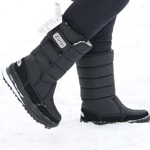 plus size waterproof boots