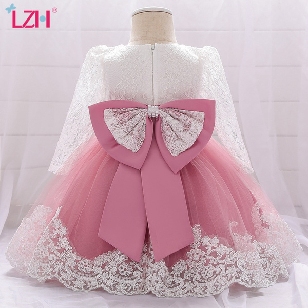 Children Party Dresses Fluffy Princess 1 Year Birthday Baby Girls Dress For  Party And Wedding Bridemaid Baptism Girl Ball Gown - AliExpress