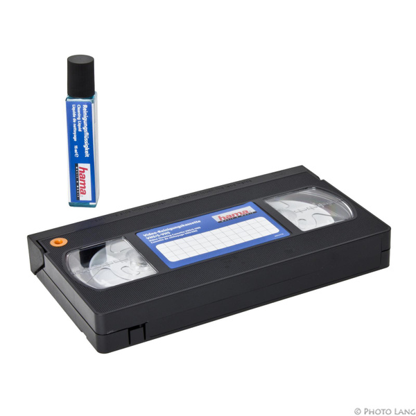 Cassette vidéo de nettoyage VHS / S-VHS