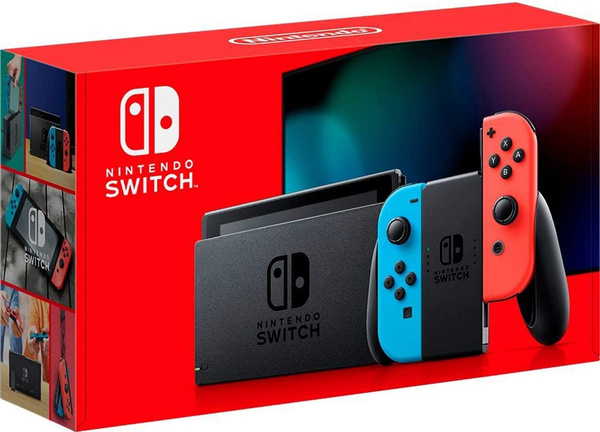 Consola Nintendo Switch 32 GB inclui Conjunto Comandos Joy-Con Azul Néon &  Vermelho Néon (Esquerdo+Direito) - Consola - Compra na