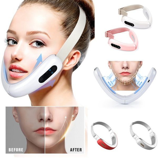 Electric V Face Machine,Face Lifting Device Facial Lifting Machine Electric  V Face Shaping Massager ,Beauty Instrument with Remote Control | Wish
