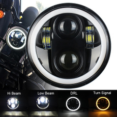 amber, motorcycleheadlight, Harley Davidson, harleydyna