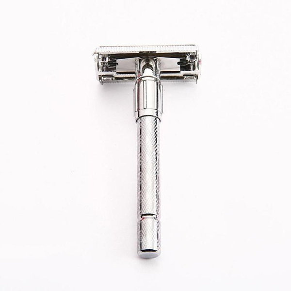 New shaving razor New Men's Safety Handheld Manual Shaver With Double Edge  Safety Razor Blade Box