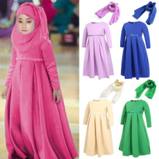 partywear, girls clothing set, headwear, Muslim